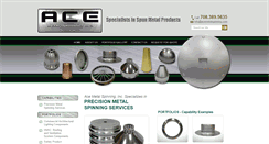 Desktop Screenshot of acemetalspinning.com